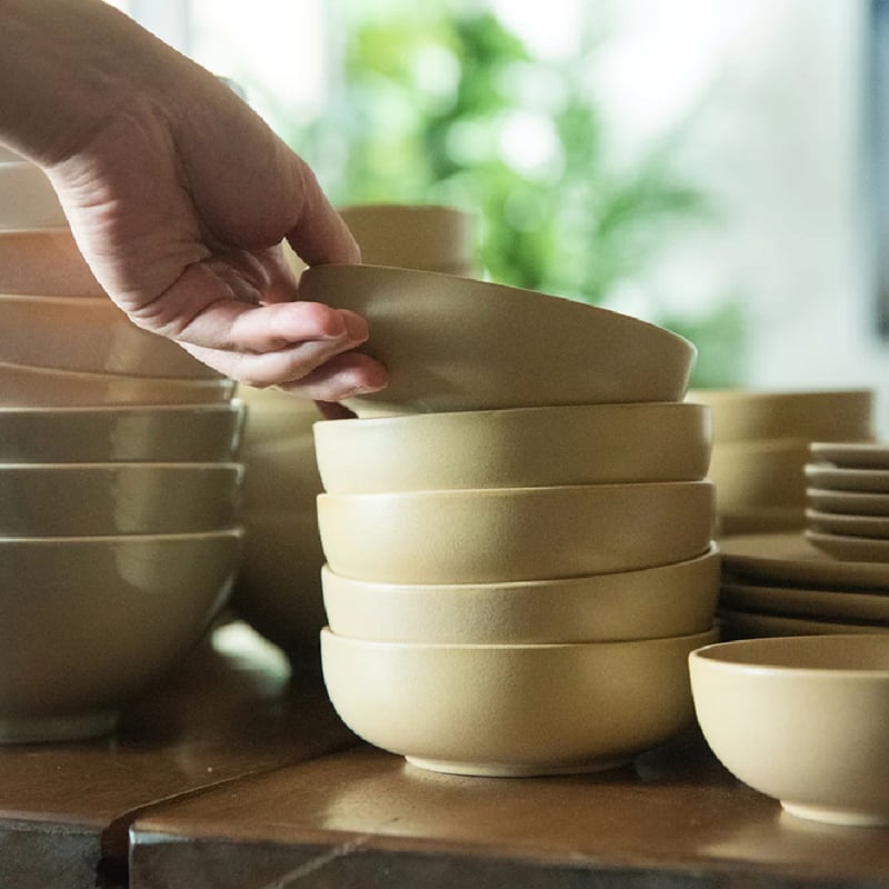 Loveramics Er-go! Matte Sand laag schaaltje 11,5 cm