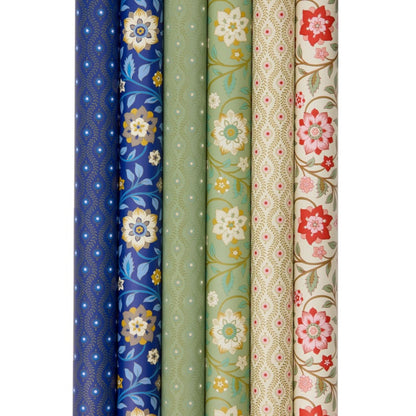 Rol inpakpapier Lulu Sage | 10 meter, 70 cm breed