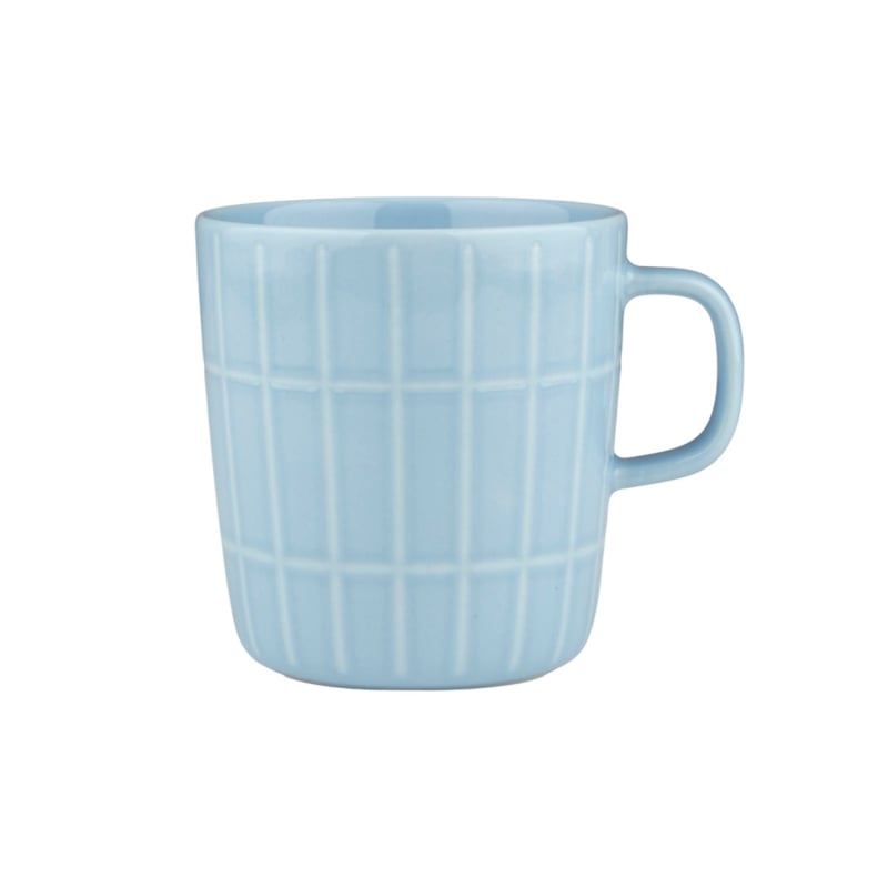 Marimekko mok Oiva Tiiliskivi lichtblauw (lavendel-achtig) 4 dl