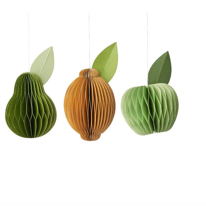 Bungalow honeycomb appel, citroen en peer