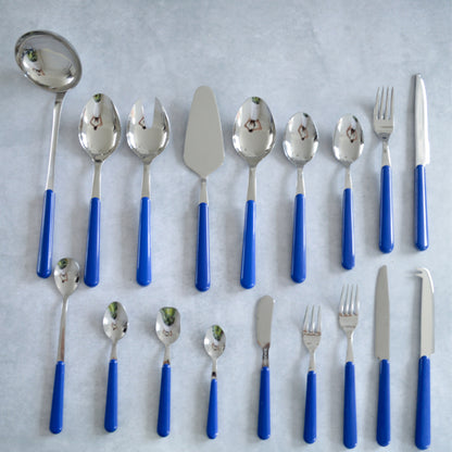 Brio blauw, mokkalepeltje | 12,5 cm