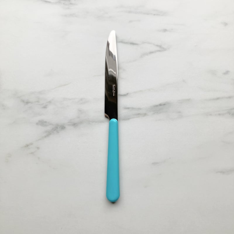 Brio lichtblauw, dinermes | 22 cm