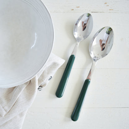 Brio donkergroen, opscheplepel | 22 cm