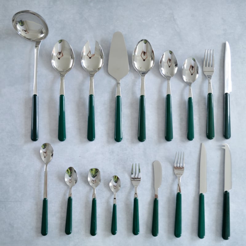 Brio donkergroen, dinervork | 19,5 cm