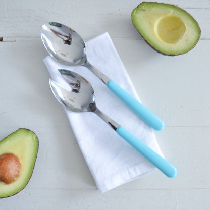 Brio turquoise, slacouvert 2-delig | 22 cm