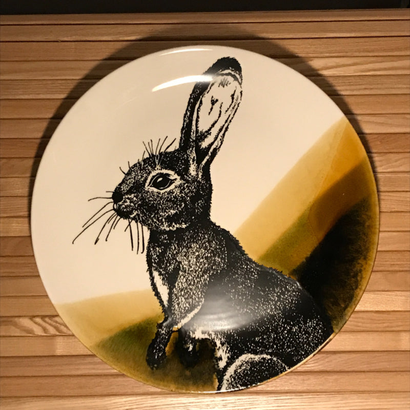 Hunting servies dinerbord konijn Duro Ceramics | Ø 30 cm
