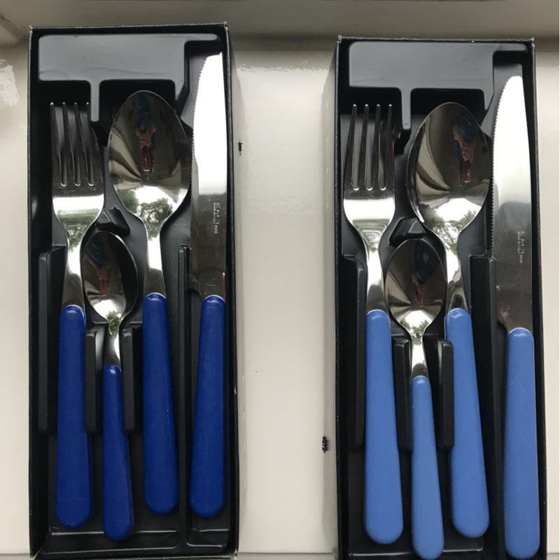 Brio lavendel, 24-delige bestekset (kleurcode 4)