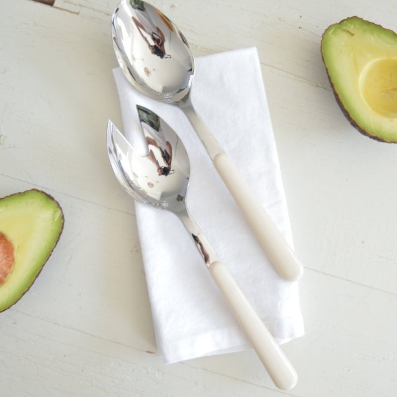 Brio ivoor, slacouvert 2-delig | 22 cm