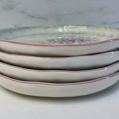 Duro Ceramics Bloom servies ontbijtbord allium (B) 24 cm