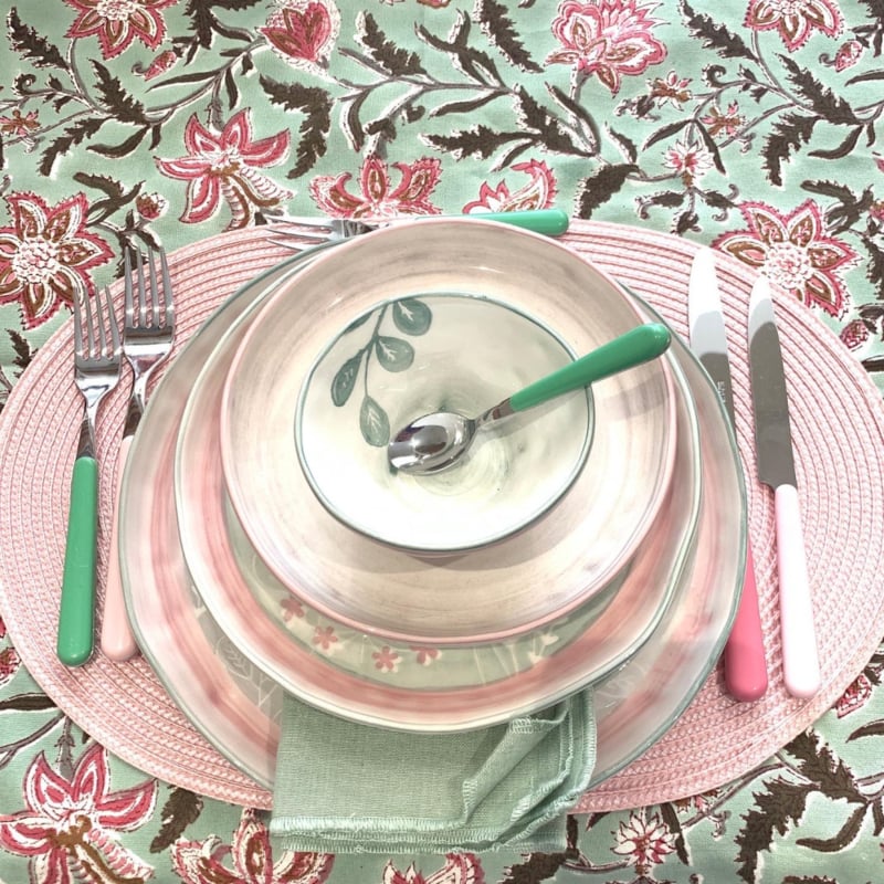 Brio fuchsia, 24-delige bestekset (kleurcode 66)