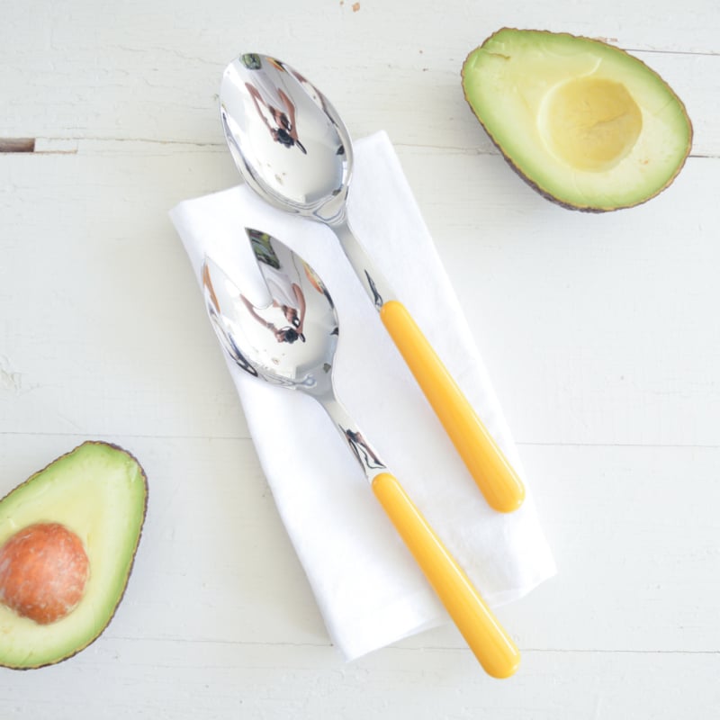 Brio donkergeel, slacouvert 2-delig | 22 cm