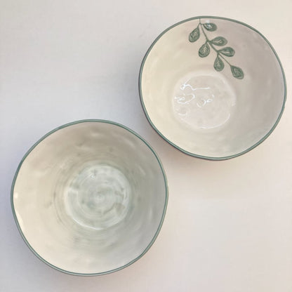 Duro Ceramics Bloom servies schaal klein (voor soep of cereals) 16,5 x 8 cm