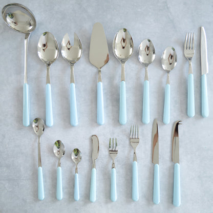 Brio lichtblauw, 24-delige bestekset (kleurcode 63)