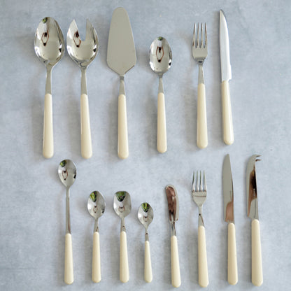 Brio cake fork ivory 18 | 15 cm