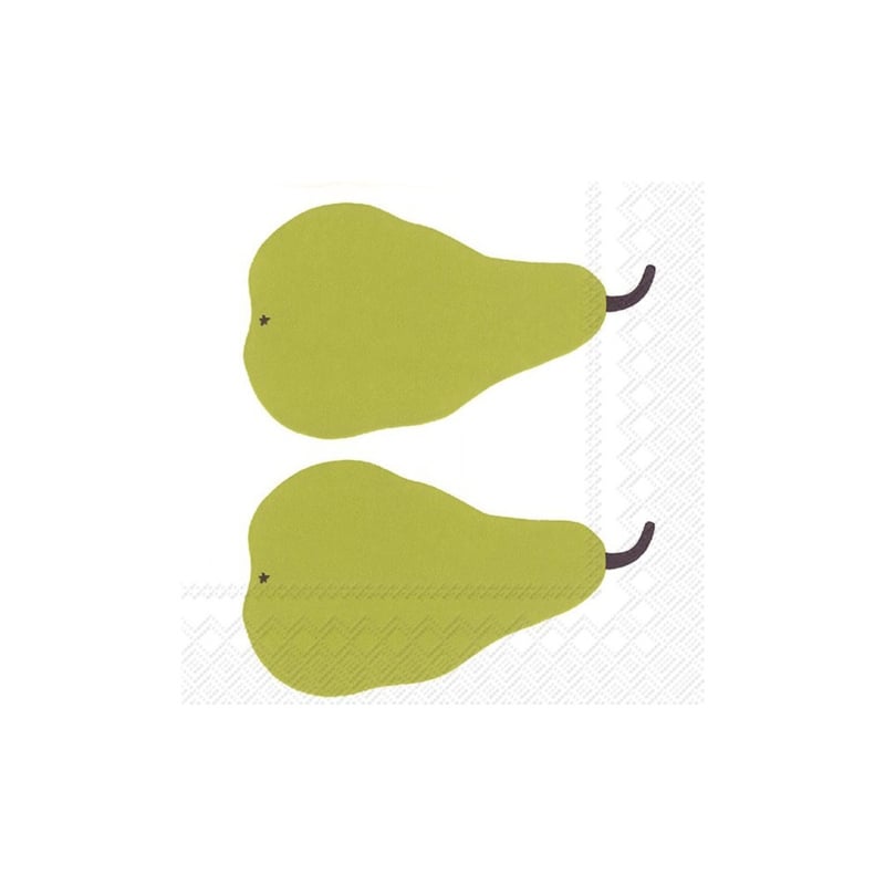 Marimekko x Ihr Päärynä papieren lunchservetten 33 x 33 cm, 20 stuks