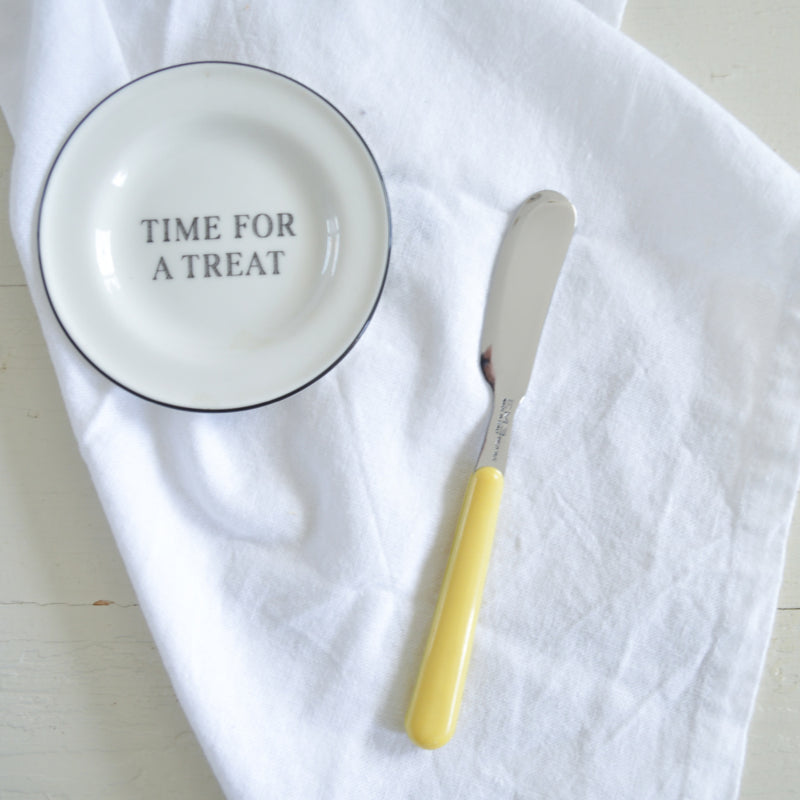 Brio lichtgeel, botermesje | 16 cm