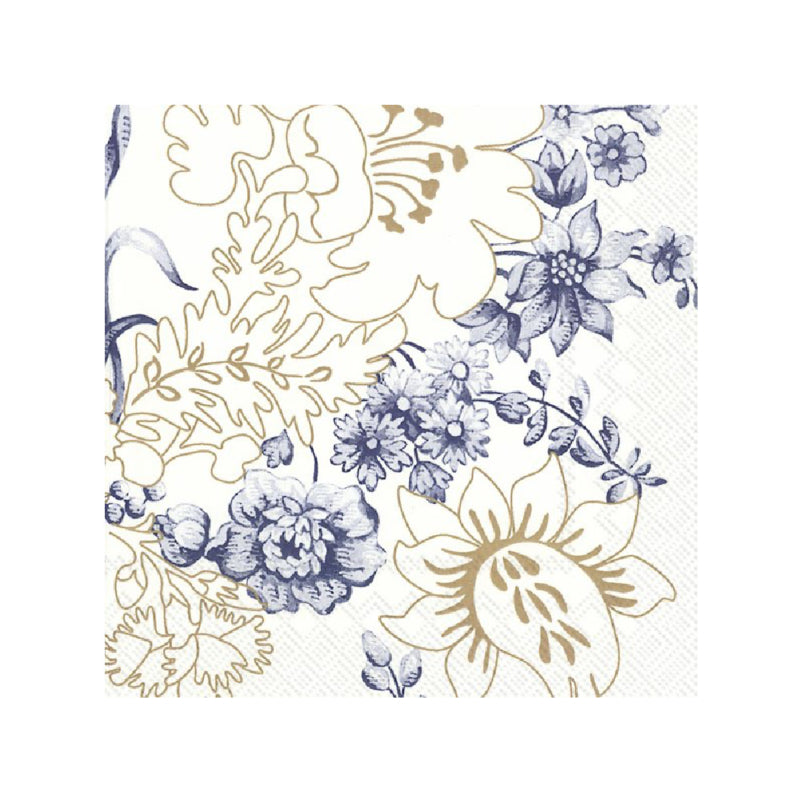 Ihr V & A collection palmer's Silk papieren lunch servetten 33 x 33 cm, 20 stuks