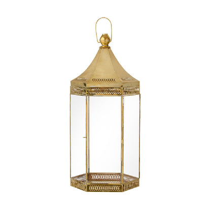Lantern CHRISTMAS Kollam Golden 68 cm high