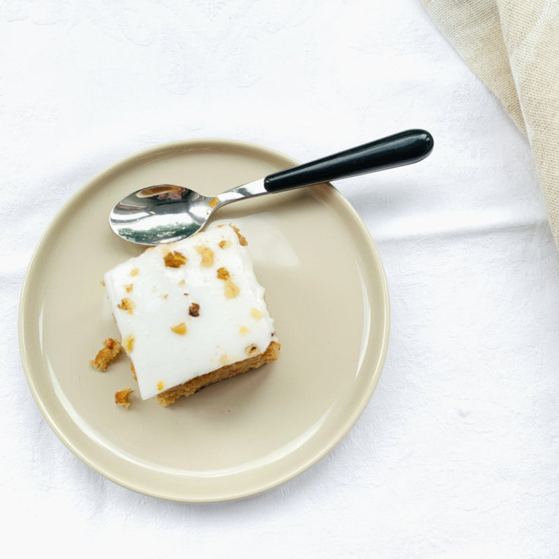 Brio zwart, mokkalepeltje | 12,5 cm