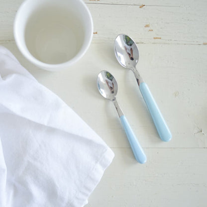 Brio lichtblauw, koffielepel | 14 cm