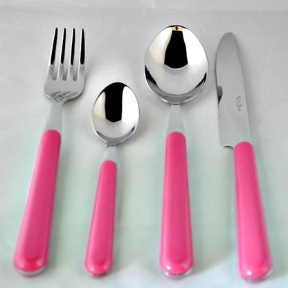 Brio fuchsia, 24-delige bestekset (kleurcode 66)