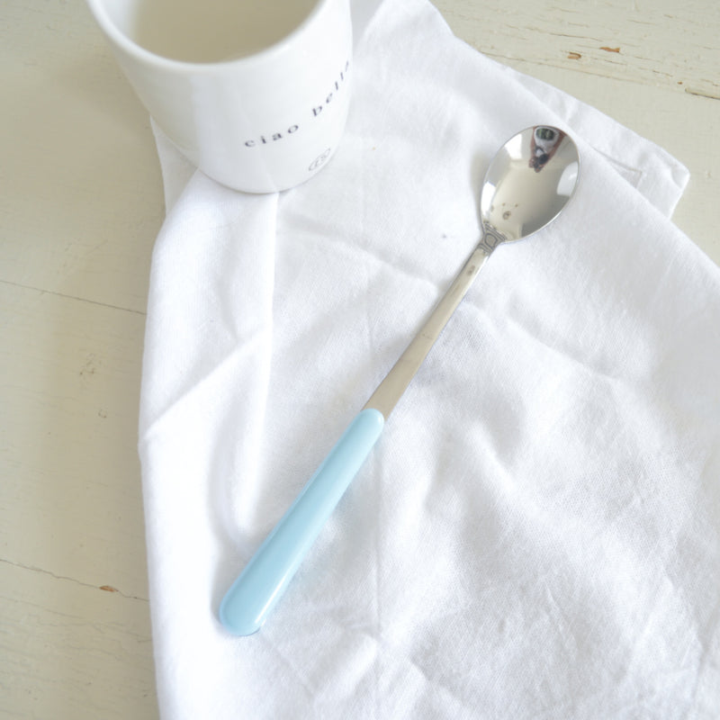 Brio lichtblauw, lattelepel | 19,5 cm