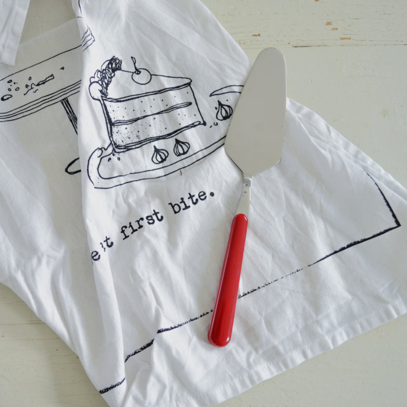 Brio rood, taartschep | 24 cm