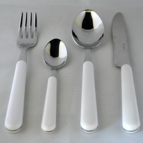 Brio wit, dinerbestek 24-delige set (kleurcode 19)