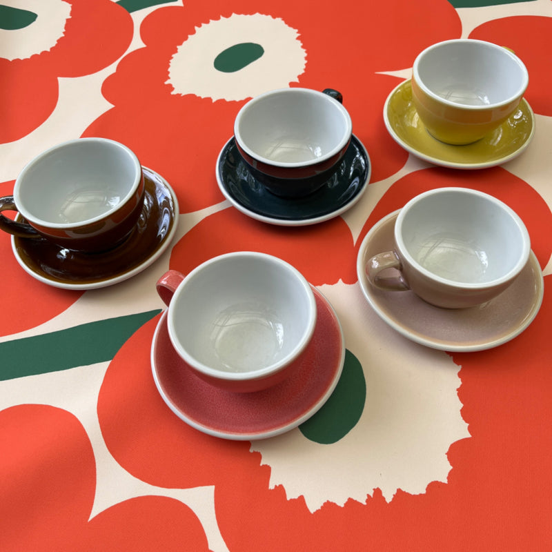 Loveramics Egg butter cup (lichtgeel) latte kop-en-schotel reactief glazuur | 300 ml