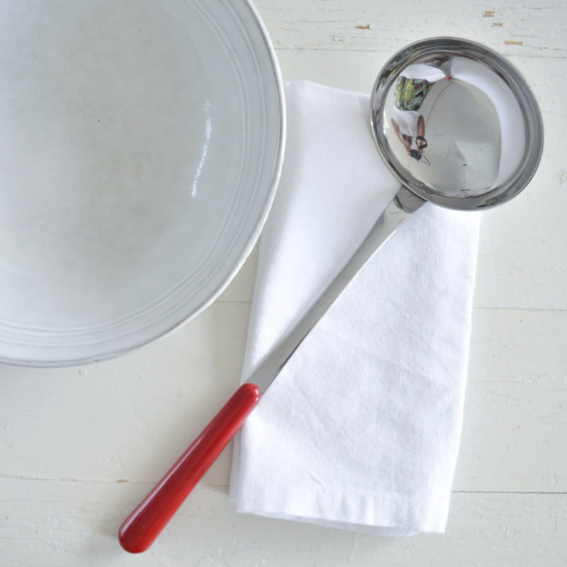 Brio rood, soeplepel |  28 cm