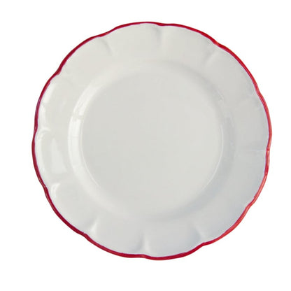 Arcucci Dolce Vita Fil onderbord of groot dinerbord Ø 29 cm met rode of groene rand