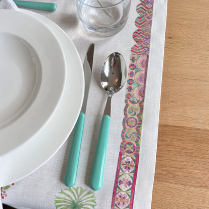 Brio mint, 24-delige bestekset | Kleuroptafel