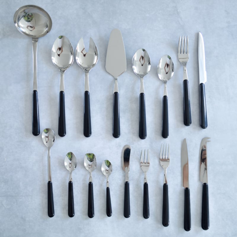 Brio donkerblauw, lattelepel | 19,5 cm