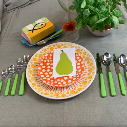 Brio lime, 24-piece cutlery set (colour code 69)