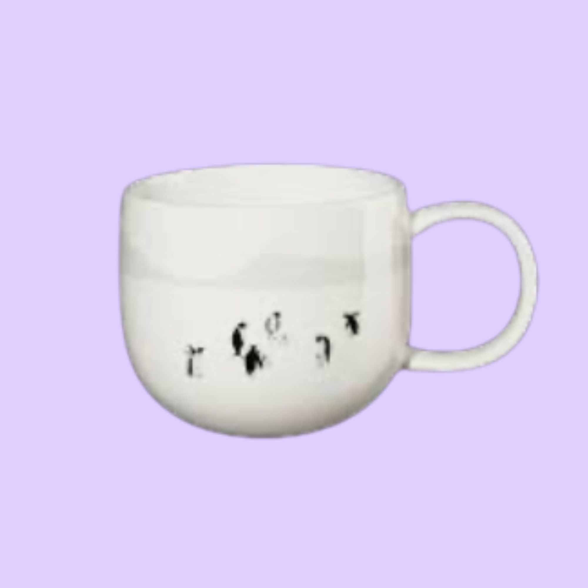 ASA Snow Tracks porseleinen beker zuidpool met pinguins