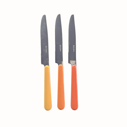 Brio mandarijn, slacouvert 2-delig | 22 cm | Kleuroptafel