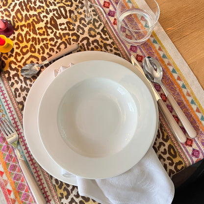 Brio café au lait, dinervork | 19,5 cm | Kleuroptafel