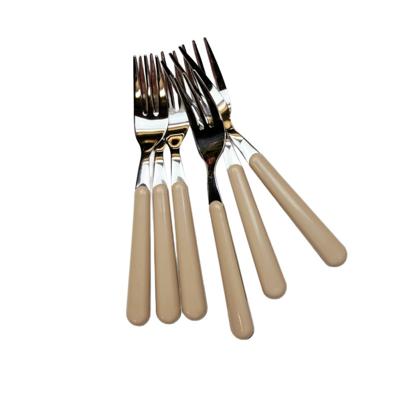 Brio café au lait, taartvorkje | 15 cm | Kleuroptafel