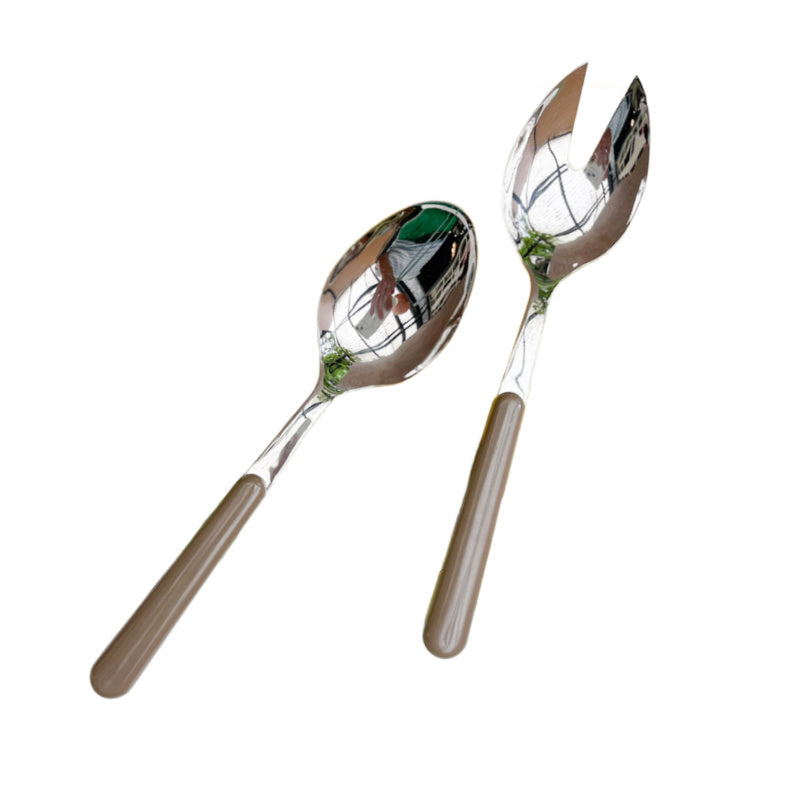 Brio hazelnoot, slacouvert 2-delig | 22 cm | Kleuroptafel