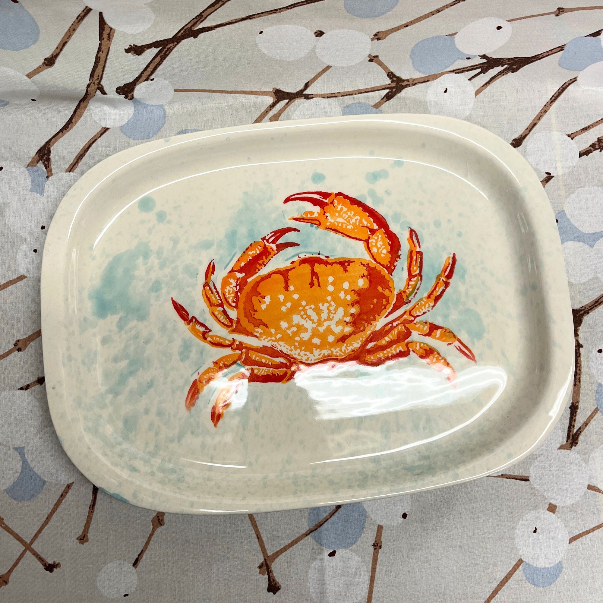 Duro Ceramics krab serveerschaal 35 x 25,5