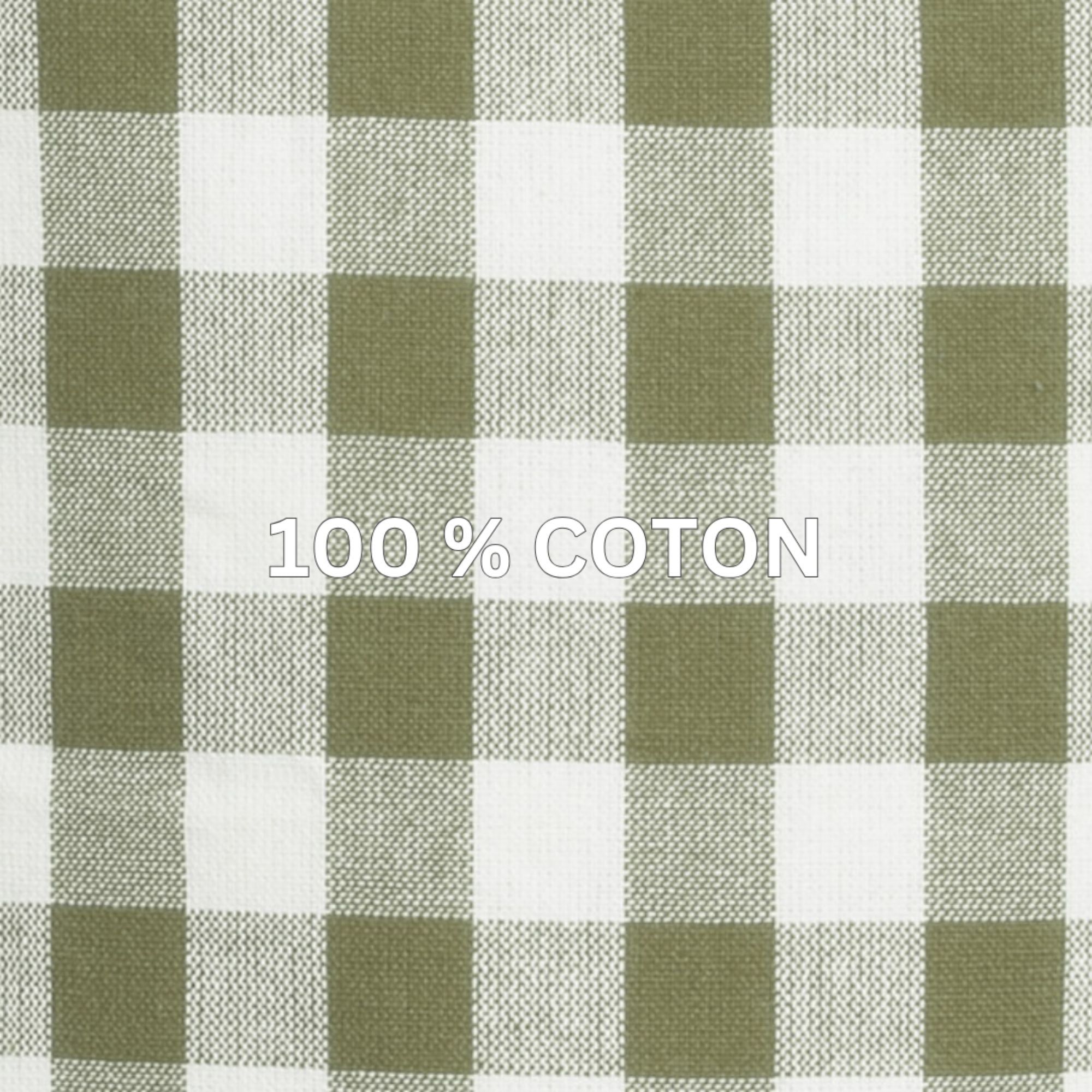 Gingham tafelkleed geruit in 7 kleuren (zwart, blauw, rood, cognac, roze, olijfgroen en taupe) kies uit: 150 x 300 en 150 x 250