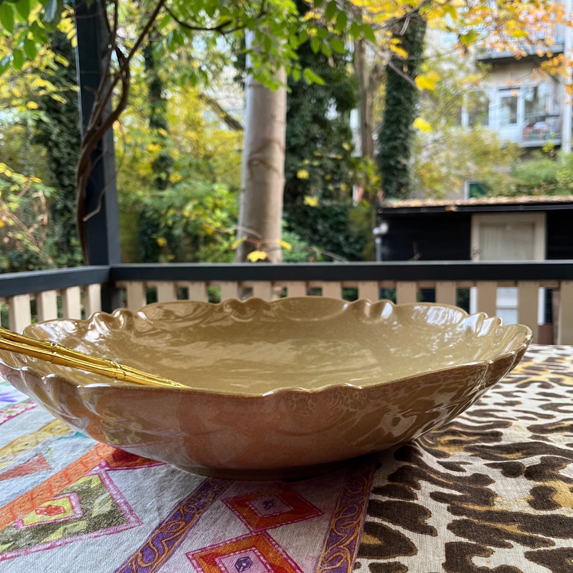 Gresnovo Moove hele grote saladeschaal | Ø38 cm x 9 cm