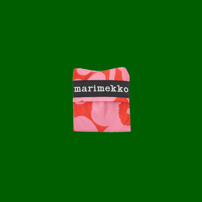 Marimekko Mini Smartbag Unikko Rosa mit Koralle | 26 x 23 cm