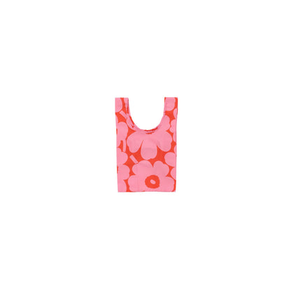 Marimekko Mini Smartbag Unikko Rosa mit Koralle | 26 x 23 cm