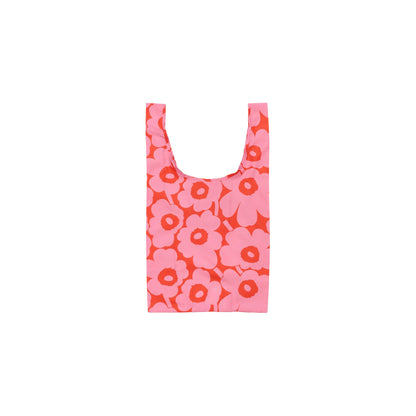 Marimekko smartbag Unikko roze met koraal | 40 x 35 cm