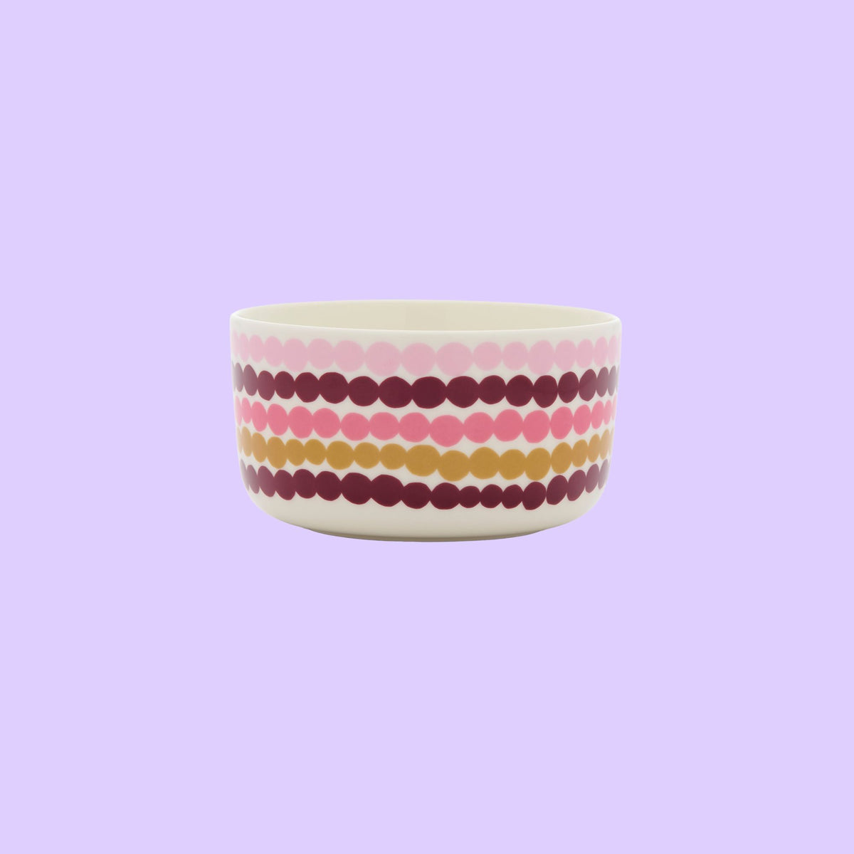 Marimekko Siirtolapuutarha bowl blue-beige-white | 5 dl