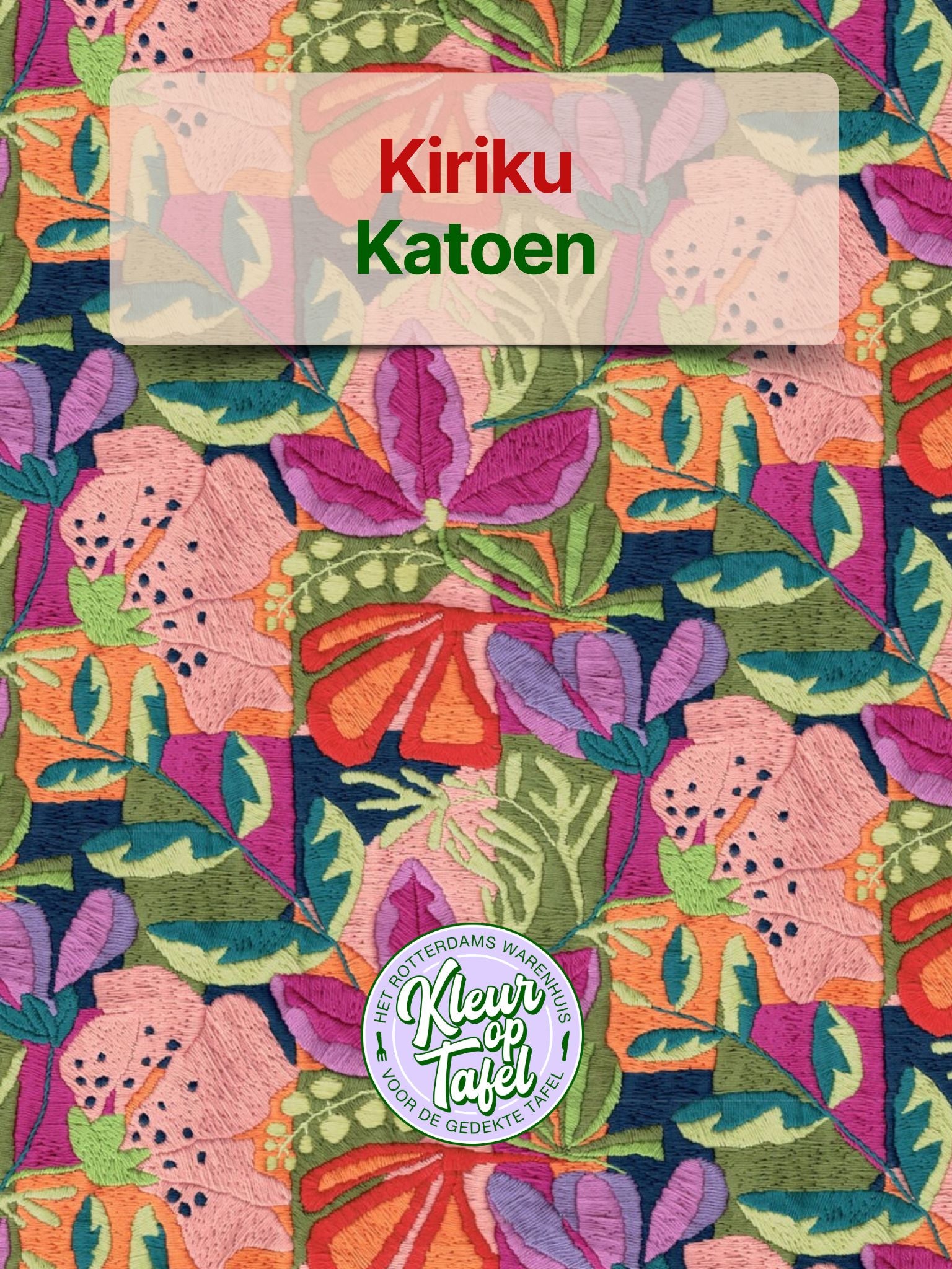 Custom-made (XL) tablecloth Jelly with underwater world, per half meter