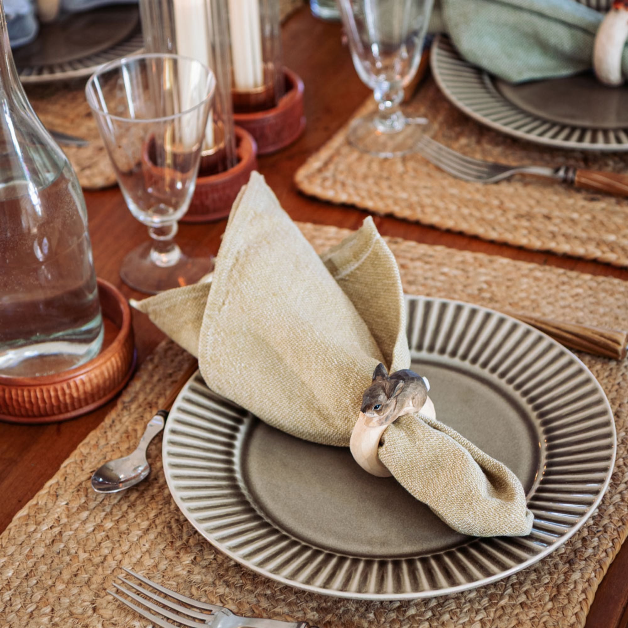 Servetring Konijntje Wildlife Garden