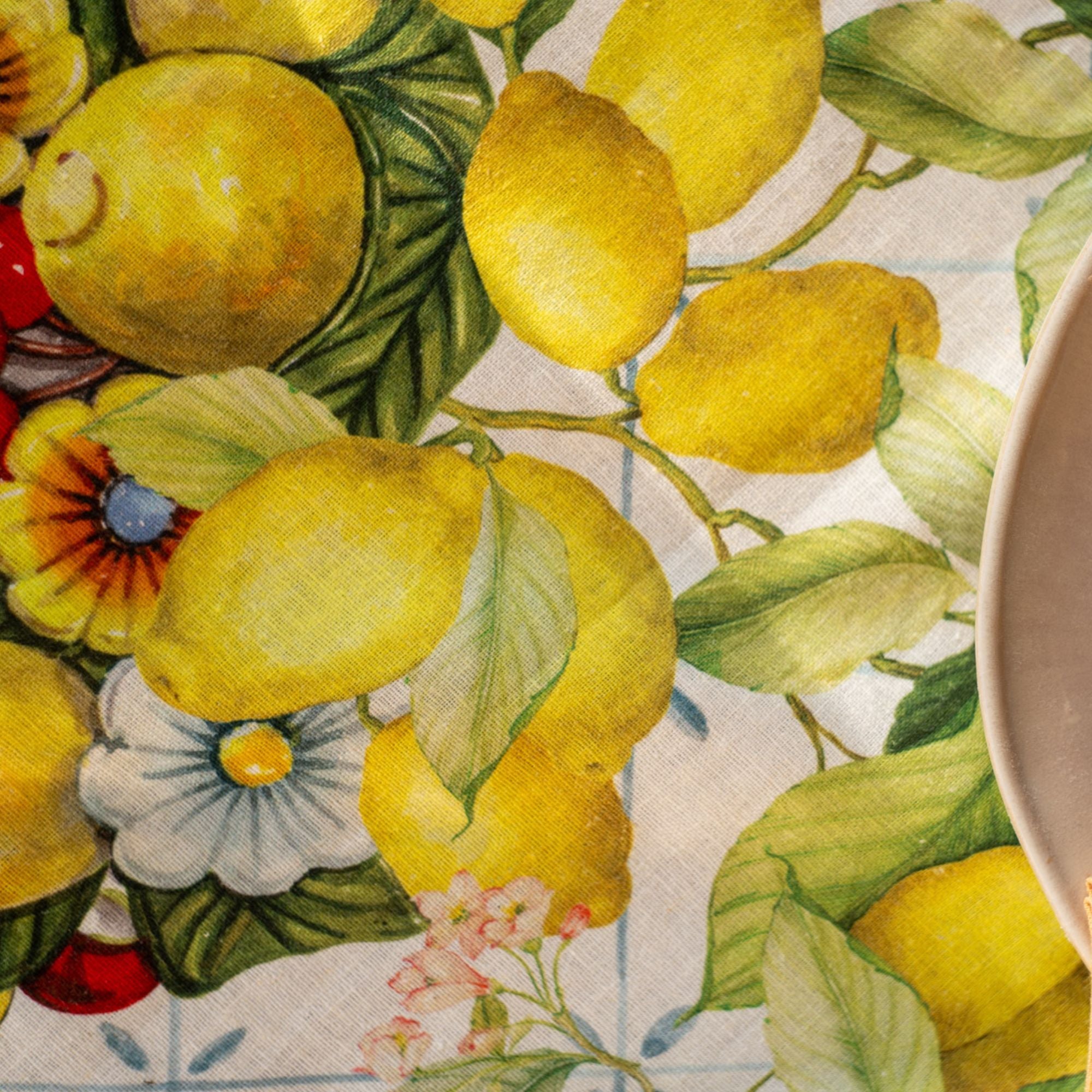 Tafelkleed en -loper Zagara, Siciliaanse stijl, kies je formaat