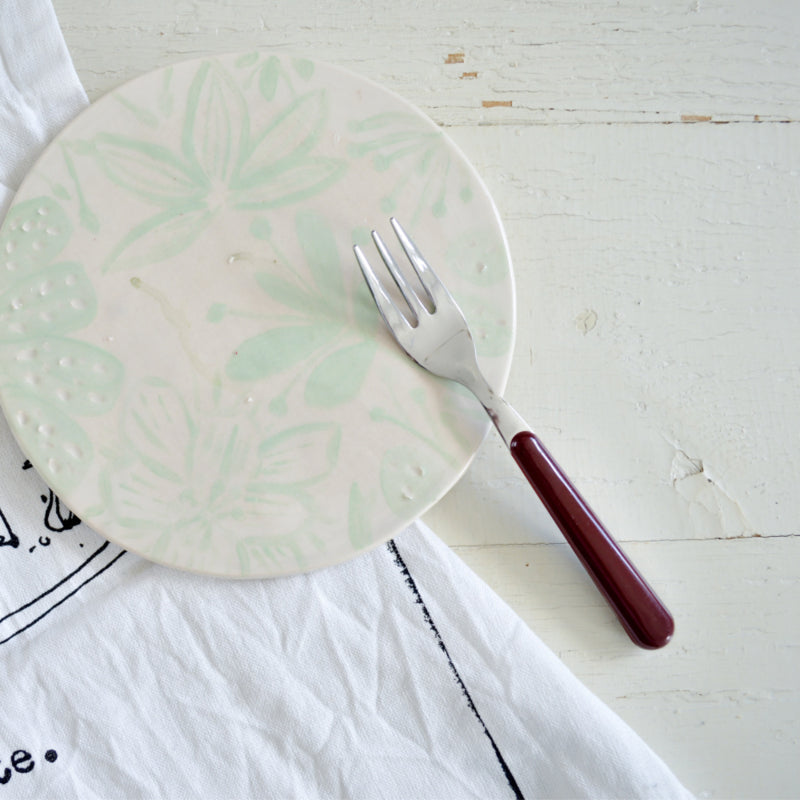 Brio bordeaux, taartvorkje | 15 cm